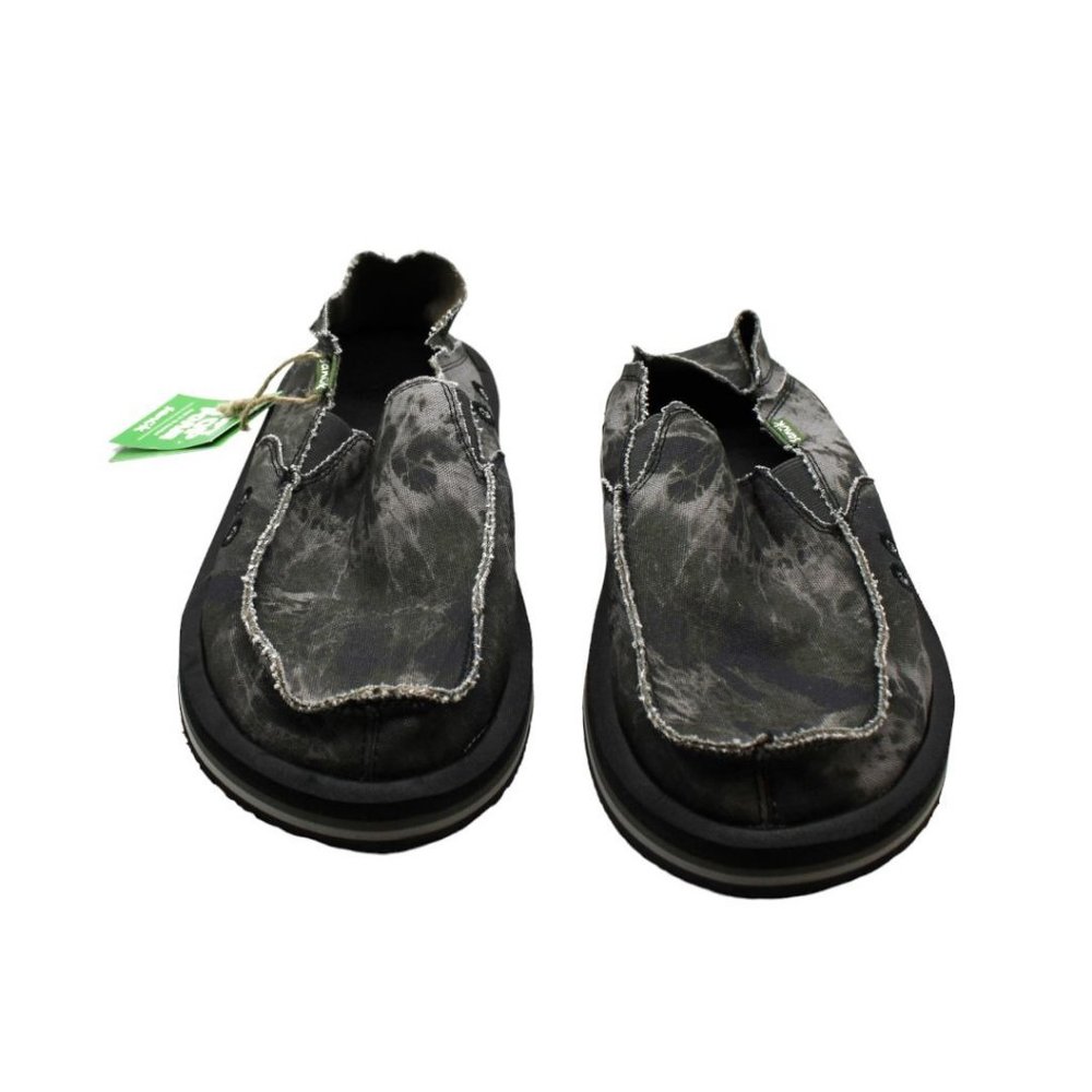 Sanuk Vagabond Soft Top Tie Dye Men Slip-on Loafers - Picture 2 of 8